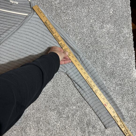 Maurices Cardigan Sweater Womens Size XL Light Academia Coastal Grandmacore USA - Picture 5 of 7